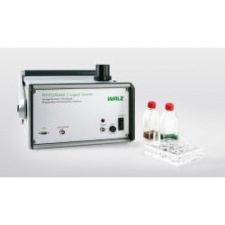 PHYTO-PAM-II MODULAR version with connected Miniature Magnetic Stirrer PHYTO-MS.