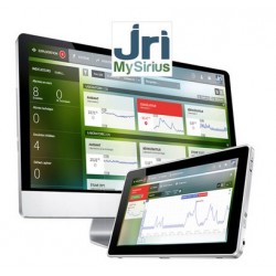 SiriusWeb Solución de monitoreo basada en la nube para equipos termocontrolados, almacenes y consumo de energía.