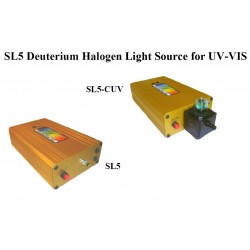 SL5-DH UV-VIS Lâmpadas de Halogênio de Tungstênio + Deutério UV & faixa visível de 190-2500nm