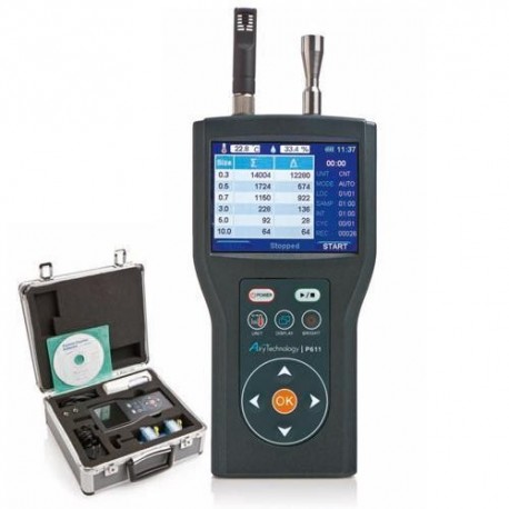 P611 Handheld Particle Counter (0.3 µm to 10.0 µm / 0.1 CFM (2.83 LPM)
