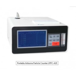 LPPC-A20 Portable Airborne Particle Counter (Printer and LCD screen)