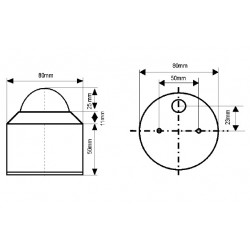 GSM/O Pyranometer 0-1300 W / m2