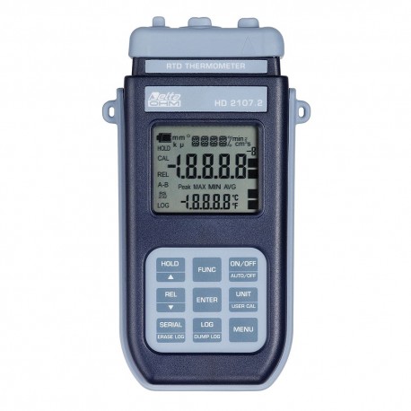 HD2107.2 Data Logger Centesimal Thermometer Pt100  (-200ºC to +650ºC)