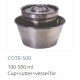 COTR-500  Vaso 100-500 ml + cortador + recipiente para homogeneizador