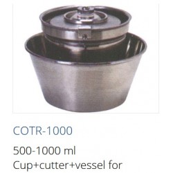 COTR-1000  500-1000 ml Cup+cutter+vessel for homogenizer