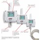 W8810 IoT sem fio de Temperatura e CO2, alimentado por Sigfox