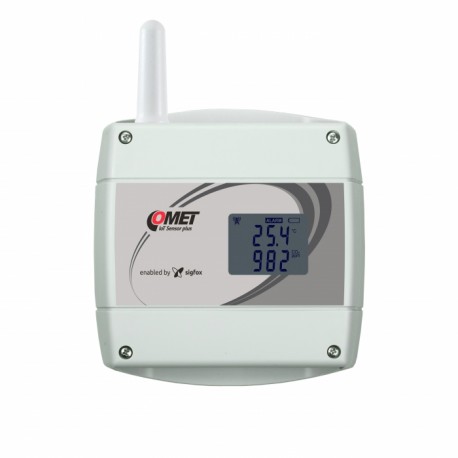 W8810 IoT sem fio de Temperatura e CO2, alimentado por Sigfox