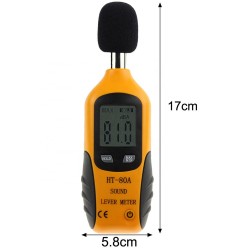 AO-HT-80A Mini Medidor de Nível de Som