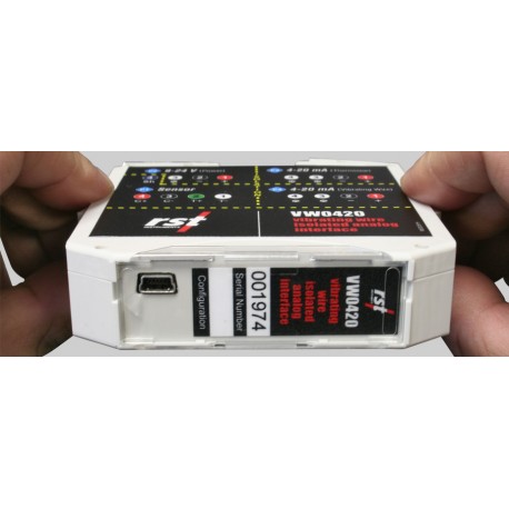 VW0420: Interface analógica isolada de fio vibratório
