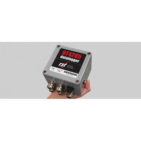 DT4205: 5/10 Canal 4-20mA Transmissor Data Logger / Termistor Data Logger