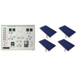 Nvis 436G Sistema de capacitación en Generación de Energía Solar conectada a la red