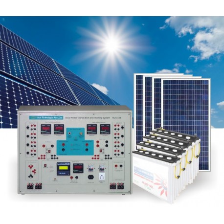 Nvis 436 Sistema de formación y Generación de Energía Solar