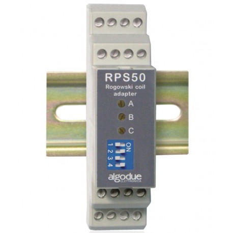 RPS50 Multiscale single Rogowski Coil Integrator (outputs 1 or 3V rms or 0-10Vdc)