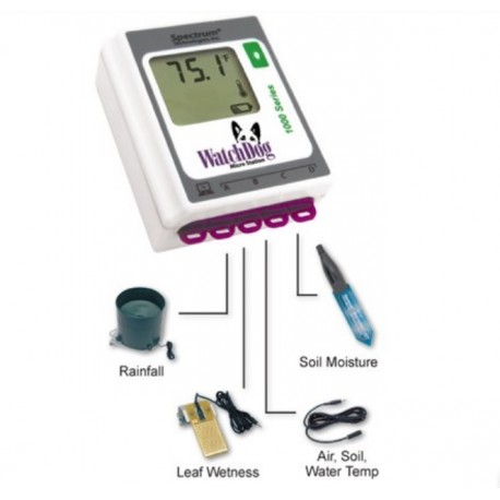 WatchDog 1000 Micro Weather Station (2 or 4 External Sensors)