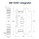 Integrador de bobina de saída Rogowski com saída DIN-RAIL 1A - AO-DA01-5