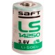 Baterias Saft LS14250 3,6V 1/2 AA