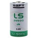 Saft Lithium Battery LS26500 C 3.6V 7.7Ah
