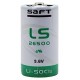 Saft Lithium Battery LS26500 C 3.6V 7.7Ah