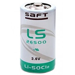 Bateria Lítio Saft LS26500 C 3,6 V 7,7 Ah