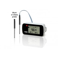 CX402-TxM Registrador de Datos InTemp Bluetooth de Baja Temperatura (Con Sonda aguda o roma)