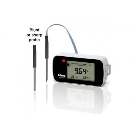 CX402-TxM InTemp Bluetooth Low Energy Temperature Data Logger (with blunt or sharp Probe)