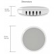 Sensor de temperatura de concreto Bluetooth Tempo Disc ™ e registrador de dados