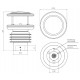 Weather station with ultrasonic sensors, active output (0-10 V), digital output (Modbus RTU) FS6002