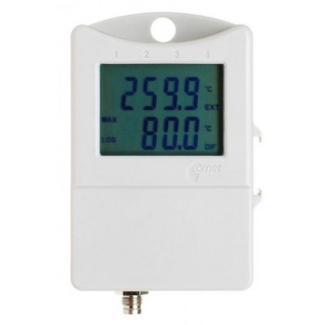 S0122 Thermometer 2 Chann. (1 external probe) with Display (-90°C to + 260°C)