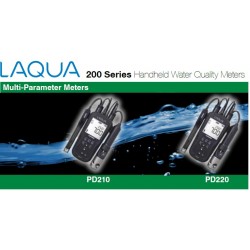 Medidores portáteis de Qualidade da Água (pH/ORP/DO/Temp), série Laqua AO-PD200