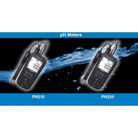 Handheld Meters for Water Quality, Laqua AO-pH200 Series