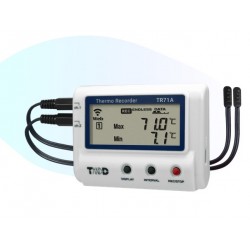 TR71A 2 canais Wireless LAN / USB Temperature Logger