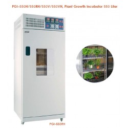 Câmara de crescimento de plantas 550 litros, calor/frio/umidade/luz horizontal, PGI-550RH
