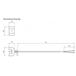 Surface Temperature Sensor - Magnetic, OF4/E