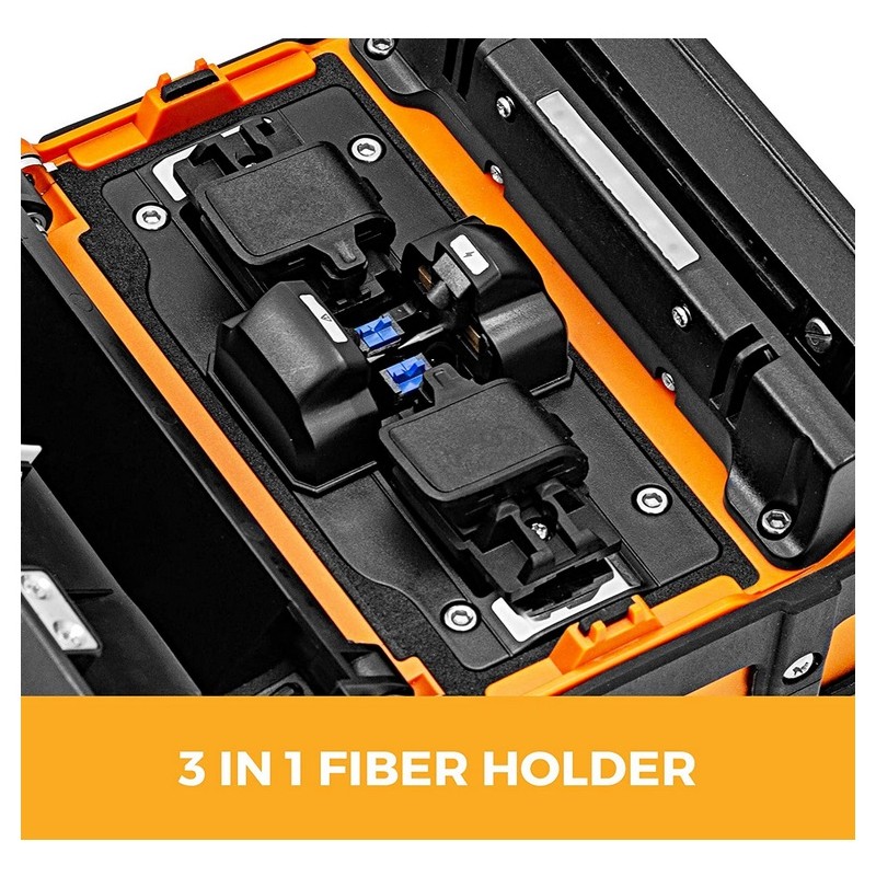 値段設定 D YEDEMC SM＆MM Automatic Fiber Optical Fusion Splicer Integrate Visual  Fault Locator and Power Meter (Ai-9) ＆ Cleaver Kit (Blue_Box_Ai