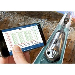 Data Logger Bluetooth de Titanio para Nivel de Agua y Temperatura, MX2001-Ti