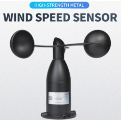 AO-100-01 Sensor de velocidad del viento (Anemómetro) con cable de 1,5m