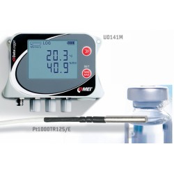 Temperature data logger for four external Pt1000 probes U0141