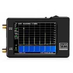 Analizador de espectros 100 KHz-350 MHz, AO-Tiny