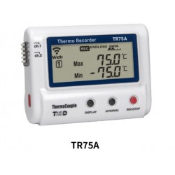 Registrador de datos de termopar para temperaturas ultrabajas, TR75A