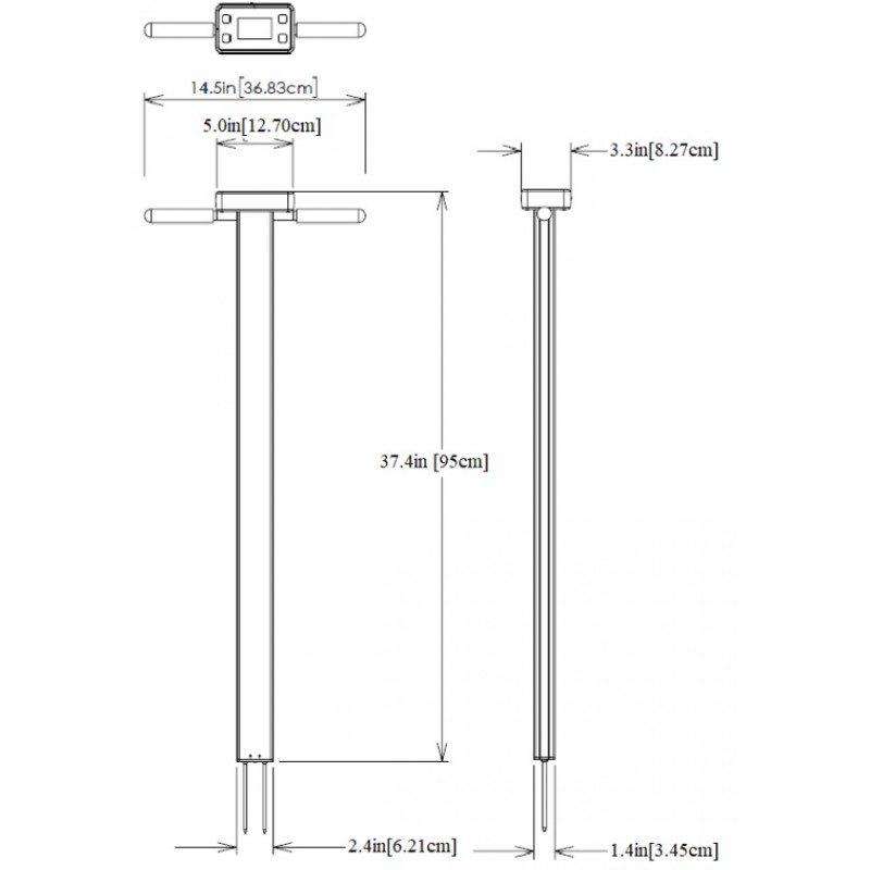 Medidor de Humedad de Suelo - Lincoln - Inversiones Riguero S.A.