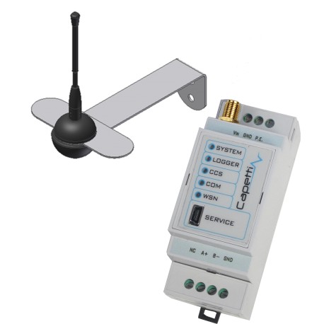 MWDG-MB Wireless Datalogger Gateway - Data gathering, storage and export Gateway