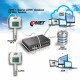 T7510 Web Sensor - barômetro higrômetro termômetro remoto com interface Ethernet