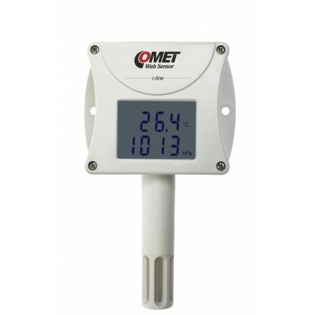 T7510 Web Sensor: termómetro higrómetro barómetro remoto con interfaz Ethernet