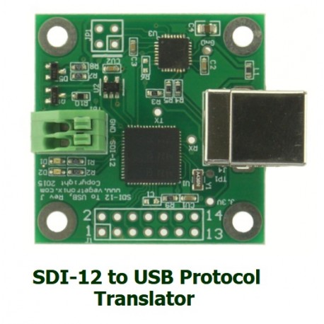 SDI-TRANS-USB, SDI-12 to USB Protocol Translator