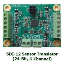 SDI-TRANS-SENSOR24, Tradutor de sensor SDI-12 (24 bits, 4 canais)
