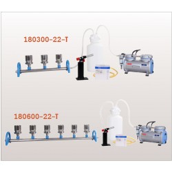 180600-22-T Conjunto de Filtração a Vácuo, sistema completo para Filtração Microbiológica