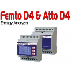 PFA6411-02-B FEMTO D4 RS485 Analisador de Energia 230-240V