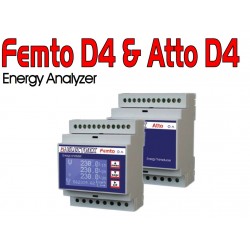 PFA6411-02-B FEMTO D4 RS485 Power Analyzer 230-240V