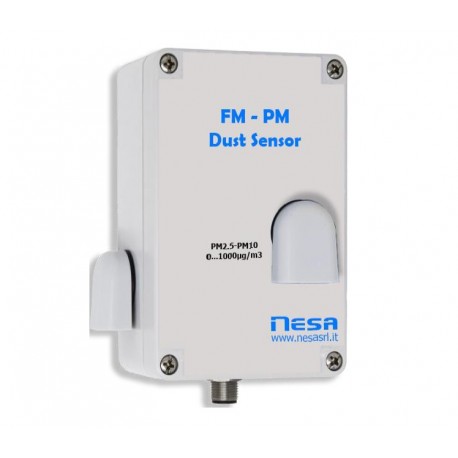 FM-PM-B, Sensor de poeira fina PM2.5- PM10, faixa 0 ÷ 1000 μg / m3 (saídas 4-20mA ou RS485)