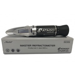 Atago Master-Agri Refractómetro de metal con compensación automática de temperatura